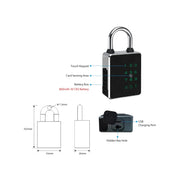 SecureGuard Pro: Biometric Smart Padlock - Superiorgadget